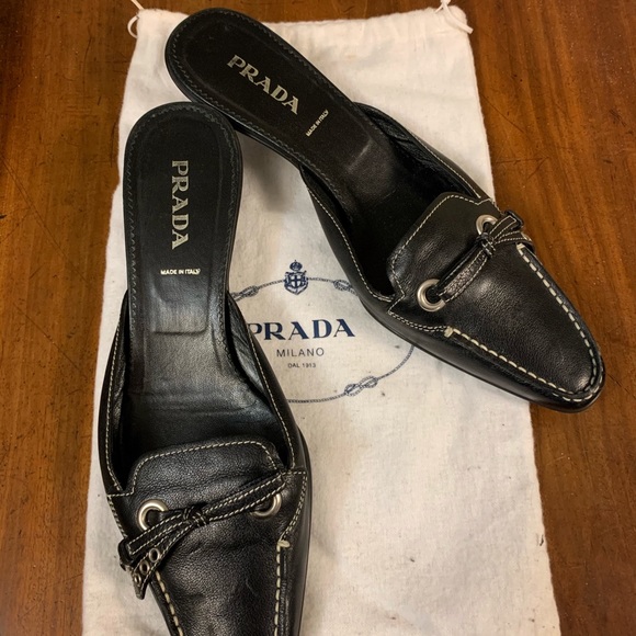 Authentic PRADA Mules - Picture 2 of 7